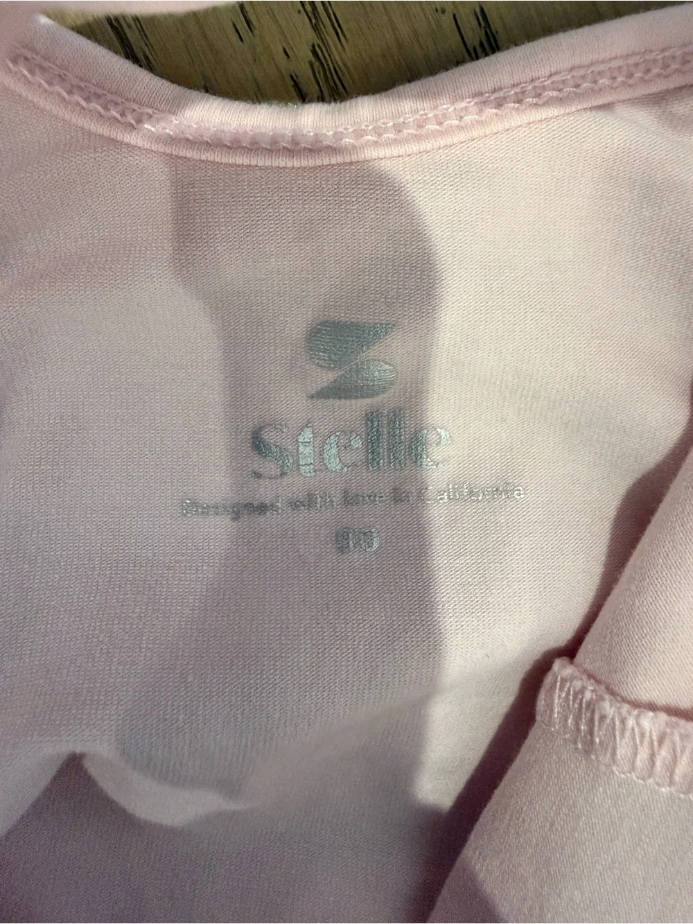 Stelle Girls Pink Ballet Leotard Dress Size 90 Dance Tutu Short Sleeve